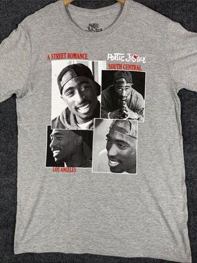 Poetic Justice Tupac Shakur 2Pac South Central Los Angeles T-Shirt M